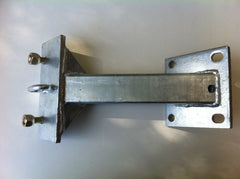 Heavy Duty Galvanised Spare Wheel Carrier - Ford Stud Pattern Fits 75/100 Drawbars