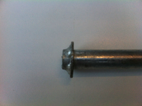 6" Galvanised Boat Trailer Roller Pin 16mm to suit 6" rollers