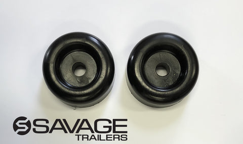 4" Bow Roller with End Protector Caps to suit Fibreglass Boats