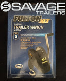 Fulton XLT Enclosed Boat Trailer Winch Rated 1800lbs (816kg)