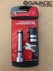 Trojan Stainless Steel Hitch Pin Lock