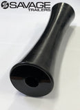 12" Polyurethane Keel Roller to suit 24mm shaft - Tapered