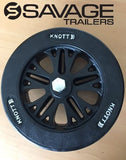 Knott Replacement Wheel Kit to suit 8" Swing Up Jockey Wheel