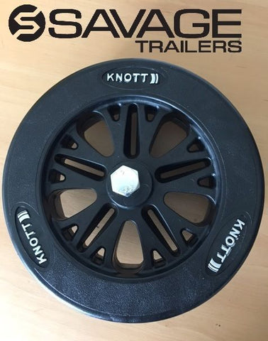 Knott Replacement Wheel Kit to suit 8" Swing Up Jockey Wheel