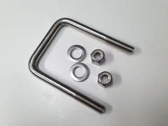Stainless Steel U Bolt 1/2" to suit 3" x 3" - Fits American/Australian Alloy Trailers