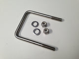 Stainless Steel U Bolt 1/2" to suit 4" x 4" - Fits American/Australian Alloy Trailers