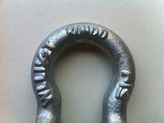 Bow Shackle - 1.5 Ton - Galvanised