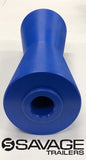 8" Hard Poly Keel Roller to suit 20mm Pin - Vee/Tapered