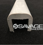 1.0m Sea Channel/Bumper Poly for Boat Trailers - 55x55mm
