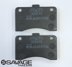 AL-KO Mechanical Caliper Brake Pad Kit (323315) - Suits 1 Caliper