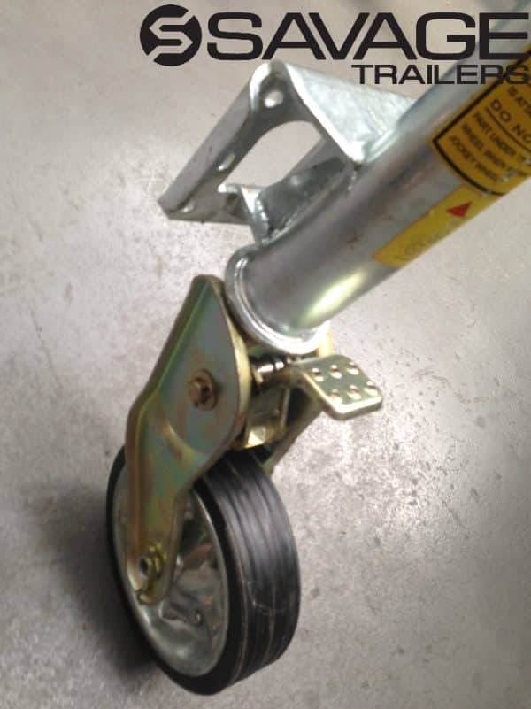 AL-KO 8" Semi Retractable Jockey Wheel - 500kg - Image 5