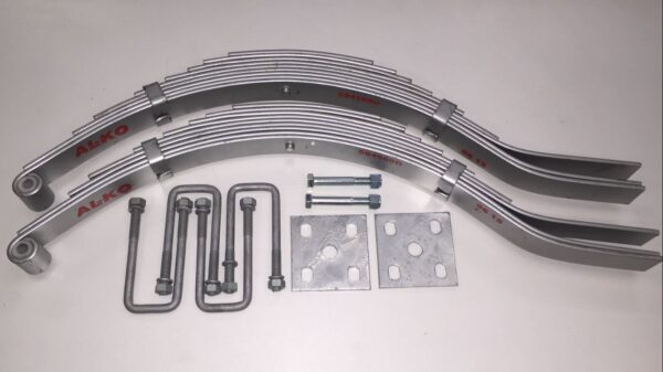 9 Leaf Dacroment Spring Kit - 1600kg Pair