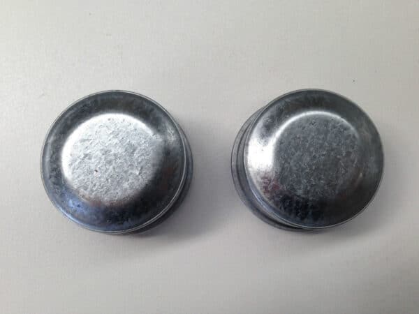 AL-KO Trailer Hub Dust Caps - Galvanised - Suits 45.24mm - 1 x Pair