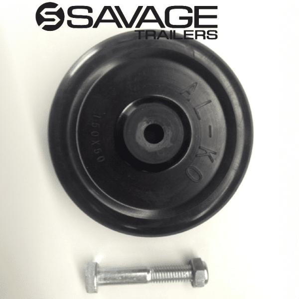 AL-KO 6" Replacement Rubber Wheel