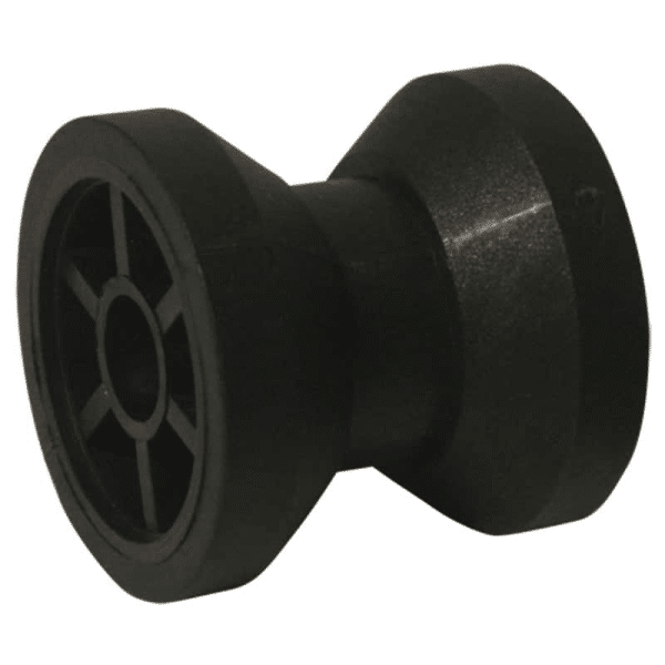 2" Black Poly Roller