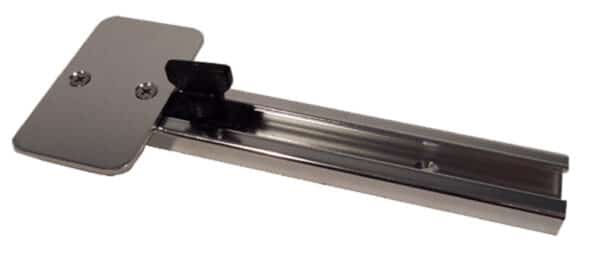 Aluminium Transducer Bracket - Small Flat Vertical Mount