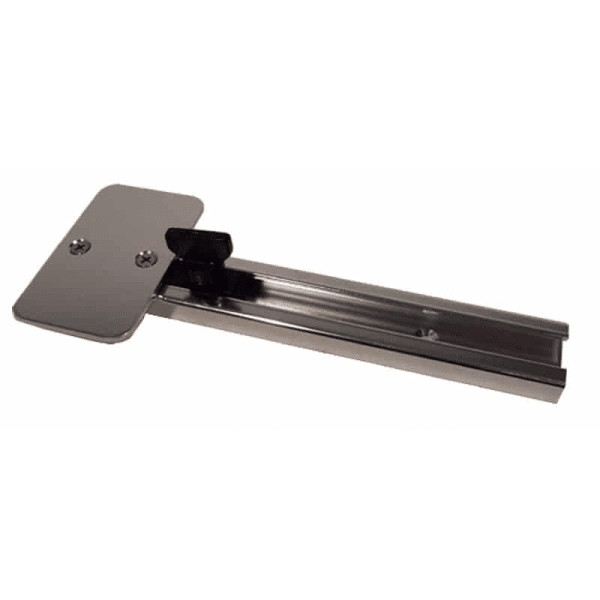 Aluminium Transducer Bracket - Small Flat Vertical Mount