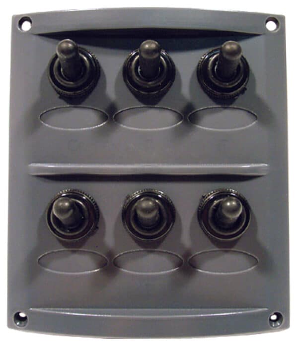 6 Switch Panel - Grey