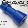 8" Hard Poly Keel Roller to suit 20mm Pin x 10 Rollers - Dogbone