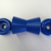 4" Hard Poly V Bow Roller with End Protector Caps - Image 2