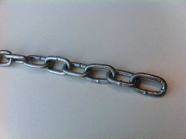 600kg - 1600kg Rated Galvanised Trailer Safety Chain