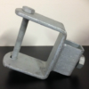 Galvanised Slide Bracket for 100mm x 50mm Crossmember