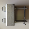 Galvanised Heavy Duty Slide Bracket to suit 75x50mm Crossmember & 40x40mm Uprights - Image 3