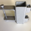 Galvanised Heavy Duty Slide Bracket to suit 75x50mm Crossmember & 40x40mm Uprights - Image 4