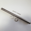 12" Stainless Steel Boat Trailer Roller Spindle - 22mm to suit 12" Rollers