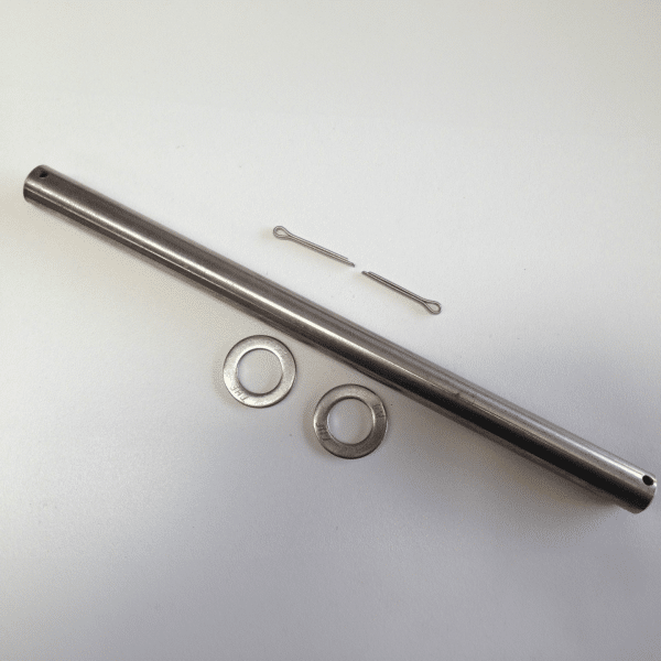 12" Stainless Steel Boat Trailer Roller Spindle - 22mm to suit 12" Rollers