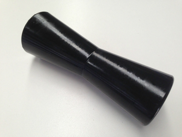 8" Polyurethane Keel Roller to suit 20mm Pin - Tapered x 10 Rollers - Image 3