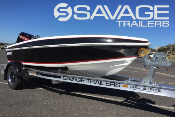 Savage Trailers Stainless Steel Ratchet Boat Trailer Gunwale Tie Down Strap - 1500kg - Image 6