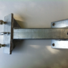 Heavy Duty Galvanised Spare Wheel Carrier - Ford Stud Pattern Fits 75/100 Drawbars