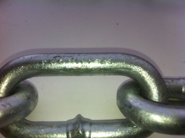 1600kg - 2500kg Rated Galvanised Trailer Safety Chains (Pair) - Image 4