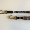 Savage Trailers Stainless Steel Boat Trailer Transom Ratchet Tie Down Straps - 250kg (Pair)