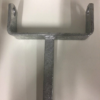 Galvanised 6" Boat Trailer Keel Roller Bracket - 20mm Single Stem - Image 5