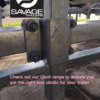 Galvanised Top Hat Bracket for 40x40mm Uprights - Suits 50mm Crossmembers - Image 5