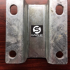 Galvanised Top Hat Bracket for 40x40mm Uprights - Suits 70/75mm Crossmembers - Image 2