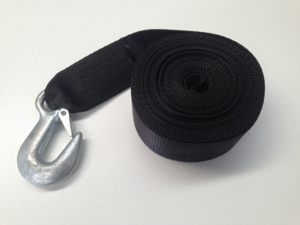 AL-KO Replacement 7.5m Winch Strap with Snap Hook - Image 3