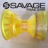 3" Poly Bow Roller with End Protectors to suit Fibreglass Boats