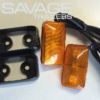 LED Autolamps Trailer Side Marker Lights - Amber (Pair)