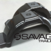 14/15" Plastic Boat Trailer Mudguards - Black/White/Silver - 1 x Pair - Image 3