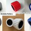 4" Boat Trailer Wobble Roller 110x75mm x 10 Rollers - Various Colours