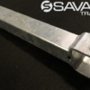 Galvanised 54mm Straight Wood Yoke with 12" Stem (40mm) Upright - Image 2