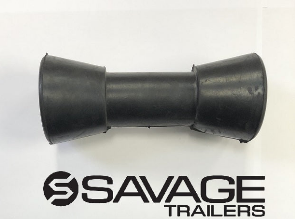 6" Rubber Keel Roller - Dog Bone