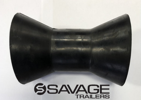 7" Rubber Jumbo Roller