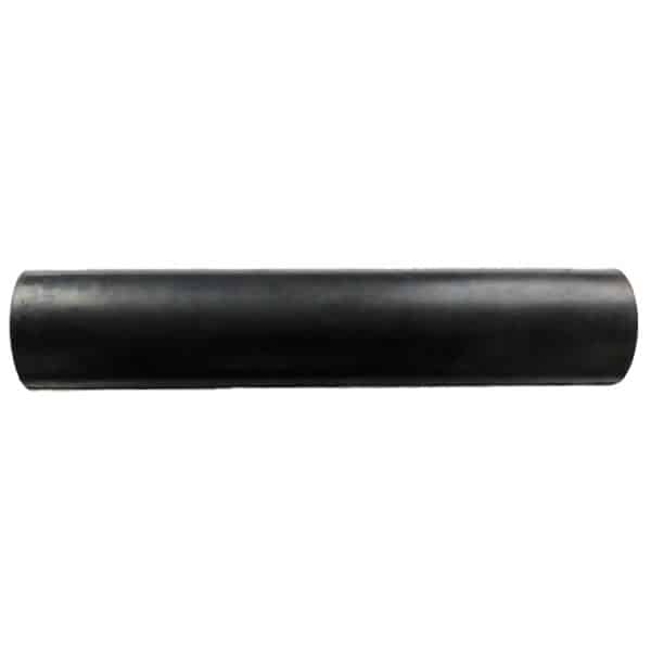 12" Rubber Keel Roller - Straight t/s 24mm Shafts