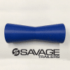 8" Hard Poly Keel Roller to suit 20mm Pin - Vee/Tapered