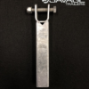 Galvanised 30mm Wood Yoke with 8" Stem (40mm) Upright