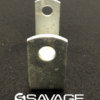 4" Galvanised Flat Roller Bracket - Suits 16mm Pin - Image 5